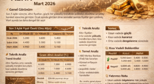 Altın Analizi Son 3 Ay Mart 2026